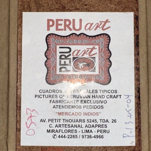 Made In Peru Minature Pottery Display - Picture 4 of 4